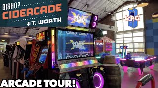 Cidercade Fort Worth Arcade Tour 250 Games [upl. by Ciapas403]