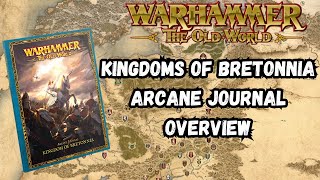 Kingdoms of Bretonnia Arcane Journal  Faction Overview  Warhammer the Old World [upl. by Colline]