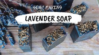 Soap Making Tutorial  Lavender Gromwell Root Soap  Soap Studio [upl. by Redienhcs]