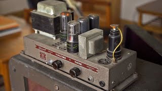 Cranked Filmosound Tube Amp  Playing Guitar Through A Stock Filmosound Tube Amp [upl. by Lezned]