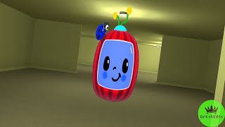 RED Cocomelon in Liminal Hotel  Garrys Mod [upl. by Nomahs336]