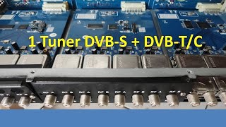 Tuner ST  Input DVBSS2 dan DVBTT2C Dalam 1 Tuner [upl. by Ominorej]