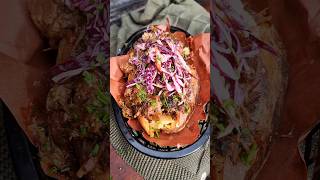 Dutch oven Brisket hachee  jacket potatoe [upl. by Yllil]