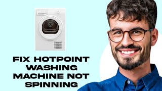 How To Fix Hotpoint Washing Machine Not Spinning [upl. by Yentyrb]