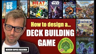 How to design a DECK BUILDING board game [upl. by Oys]