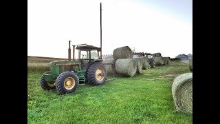 Hauling Round Bales [upl. by Ettedanreb926]