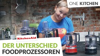 KitchenAid Food Prozessoren im Vergleich – Welcher passt zu Dir  by One Kitchen [upl. by Strickler]