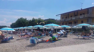 Spiaggia Romantica Manerba del Garda Lago Di Garda Italy [upl. by Zennas390]