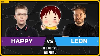 WC3  UD Happy vs Leon HU  WB Final  Ted Cup 20 [upl. by Chien]