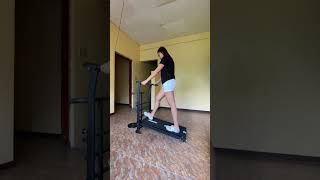 Manual Treadmill perfect for home workout by here httpsvttiktokcomZSjy6Rro6 [upl. by Ailam]