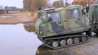 Amphibious BV206 [upl. by Silvestro]