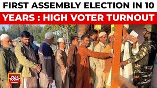 Jampk Elections High Voter Turnout Despite Article 370 Abrogation Controversy  India Today [upl. by Ennagrom]