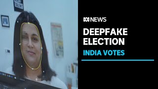 AIgenerated deepfakes making their mark on the Indian election  ABC News [upl. by Timmie]