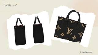 Louis Vuitton Bicolor Monogram Giant Empreinte OnTheGo PM  The Relux [upl. by Vas323]