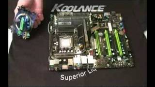 Koolance CPU340 Cooling performance [upl. by Ravid]