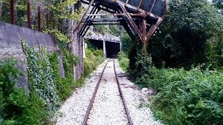 Rails through the Nestos Gorge – Alexandroupolis to Kulata – Pt 2 Xanthi to Platania [upl. by Etnoved]