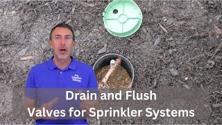 Drain or Flush Valves for Drip Irrigation Systems  Irrigation Training [upl. by Joline]