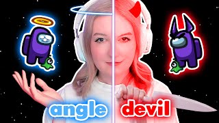 AMONGUS IMPOSTER angle or devil edition  Twitch Vod 🎬 [upl. by Yelhak]