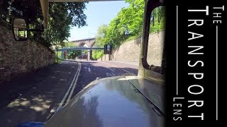 Bus Ride on 1965 Daimler Bus through Durham  AHN 451B June 2017 [upl. by Sherris]