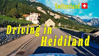 Heidiland  Switzerland  Driving of Heidiland 4K [upl. by Atiek335]