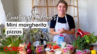 Courtney Roulston’s mini margherita pizza recipe [upl. by Enniotna]