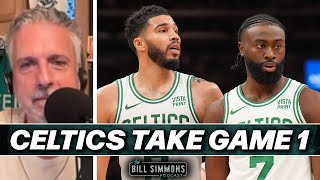 Celtics Avoid Disaster in Game 1 Win Over Pacers  The Bill Simmons Podcast [upl. by Arul943]