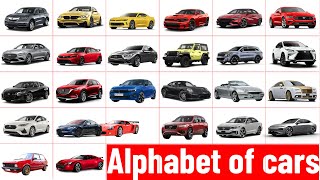 Alphabet of cars  Cars Alphabet  Explore the AZ of Cars Ultimate Alphabet Adventure [upl. by Zenas]