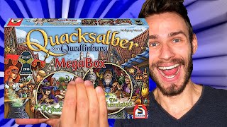 Die Quacksalber von Quedlinburg MEGABOX  Review amp Bewertung [upl. by Irbua]