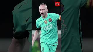 Andrés Iniesta announced his retirement shorts andrésiniesta [upl. by Aniles]