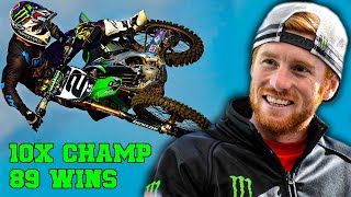 Ryan Villopotos Motocross Career Highlights [upl. by Raskind]