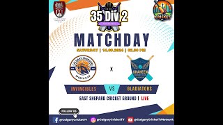 2024 CampDCL 35 Overs Div 2  Invincibles Vs Gladiators [upl. by Greyso]