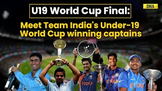 U19 World Cup Final Meet Team Indias Under19 World Cup Winning Captains [upl. by Anelahs559]