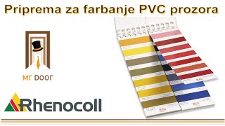 Rhenocol boja za PVC stolariju  PRIPREMA [upl. by Calvert]