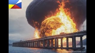 5 minutes ago100 Russian marines burned to death on Crimean bridge  Arma 3 [upl. by Gorlicki]