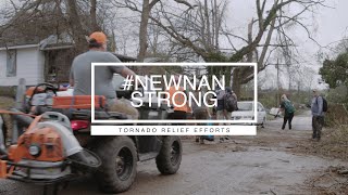 Newnan Tornado Relief  Newnan Georgia  2021 [upl. by Ahseuqal452]