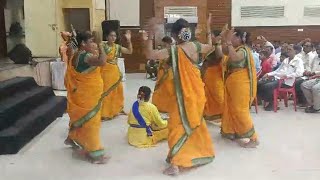 Jnpt टाऊन हॉलमध्ये आले मोठी जुई गावचा फेमस फेरी नाच💥💥navratri 2024 dance uran [upl. by Brunhilda]