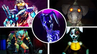 Fnaf SB Ruin DLC ALL BOSSES SECRET Jumpscares ANIMATION amp SCARY Moments😱 [upl. by Rolan]