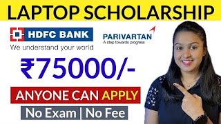 HDFC Bank Scholarship For 10th12th Fresher Students Earn Upto 75000Rs  No Investment  Apply Now [upl. by Arocet]