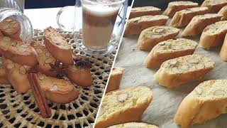 Croquants aux amandes les cantuccini كروكي باللوز [upl. by Cathlene]