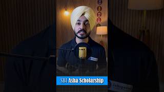 SBIF Asha Scholarship 2024 Form Fill Up  How to Apply Online sbi sbiasha [upl. by Liagiba]