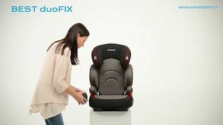 Foppapedretti caratteristiche seggiolino auto BEST duoFIX [upl. by Ahsaenat995]