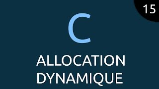 Langage C 15  allocation dynamique mémoire [upl. by Ateuqahs]