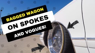 WHEEL UPDATE CAPRICE WAGON ON SPOKES AND VOGUES [upl. by Jaret136]