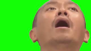 Japanese Guy scream meme Hitoshi Matsumoto greeen background Chroma key [upl. by Bagger73]