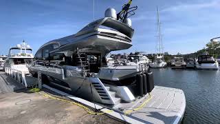 Walkthrough  Galeon 700 Sky 2024 Silver Arrow For Sale [upl. by Selij]