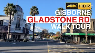 Gisborne Gladstone Road Walking Tour New Zealand 4K [upl. by Simone624]