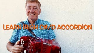 How to play quotDevaneys Goatquot  Irish Reel on cd button accordion [upl. by Solrac]