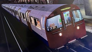 Train Sim World 5  Bakerloo Line  Stonebridge Park To Harrow amp Wealdstone 1972 Tube trains [upl. by Ahsrav418]