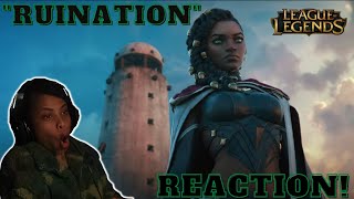 CRAAZYY quotRUINATIONquot REACTION  League of Legends [upl. by Levan]