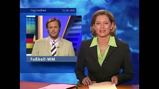 WM 2002  Tagesschau zum Achtelfinalsieg gegen Paraguay 15062002 [upl. by Horwitz]